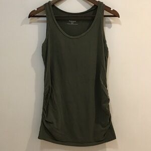 Motherhood Maternity Green Tank Top size Small